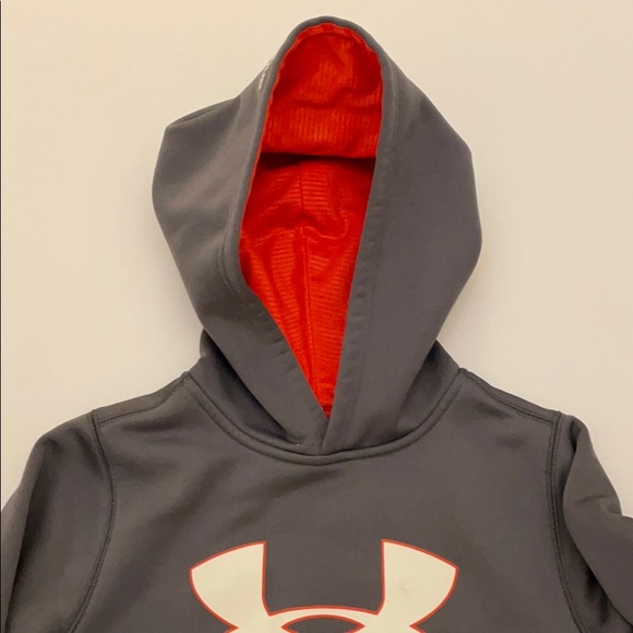 Gray Under Armour Sweatshirt (size YSM) - Picture 4 of 5